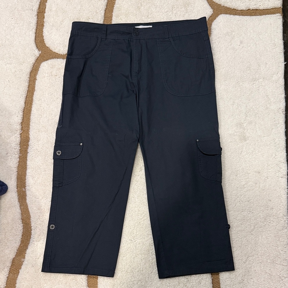 Navy Cargo Pants
